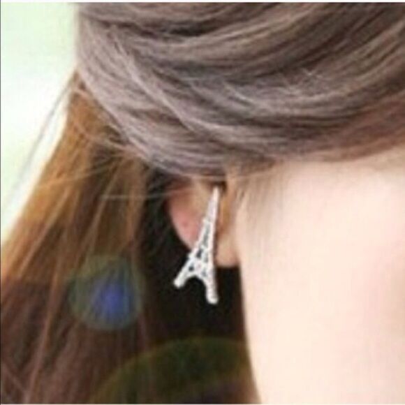Eiffel Tower Earrings - Picture 1 of 3